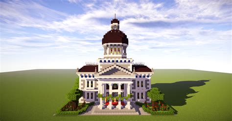 minecraft town hall|Townhall Minecraft Maps .